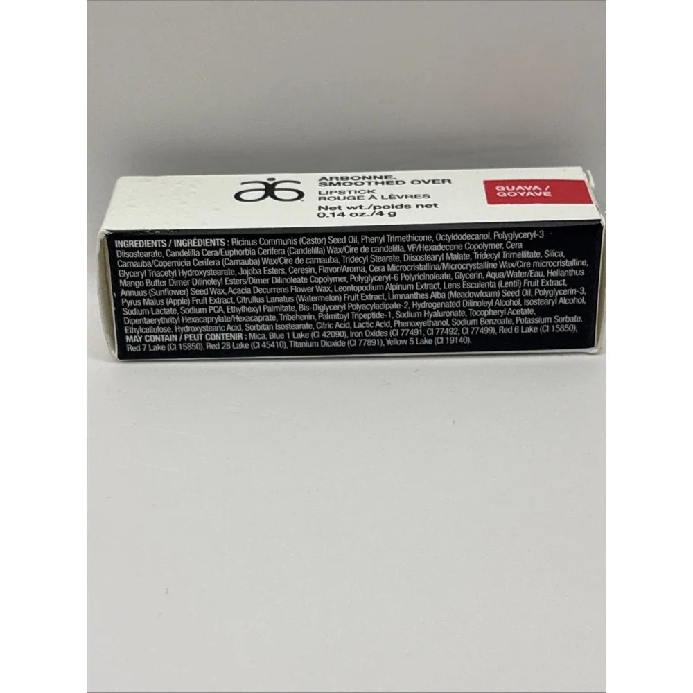 Arbonne Smoothed Over‎ Lipstick Color GUAVA #7929 Discontinued HTF 0.14 Oz New